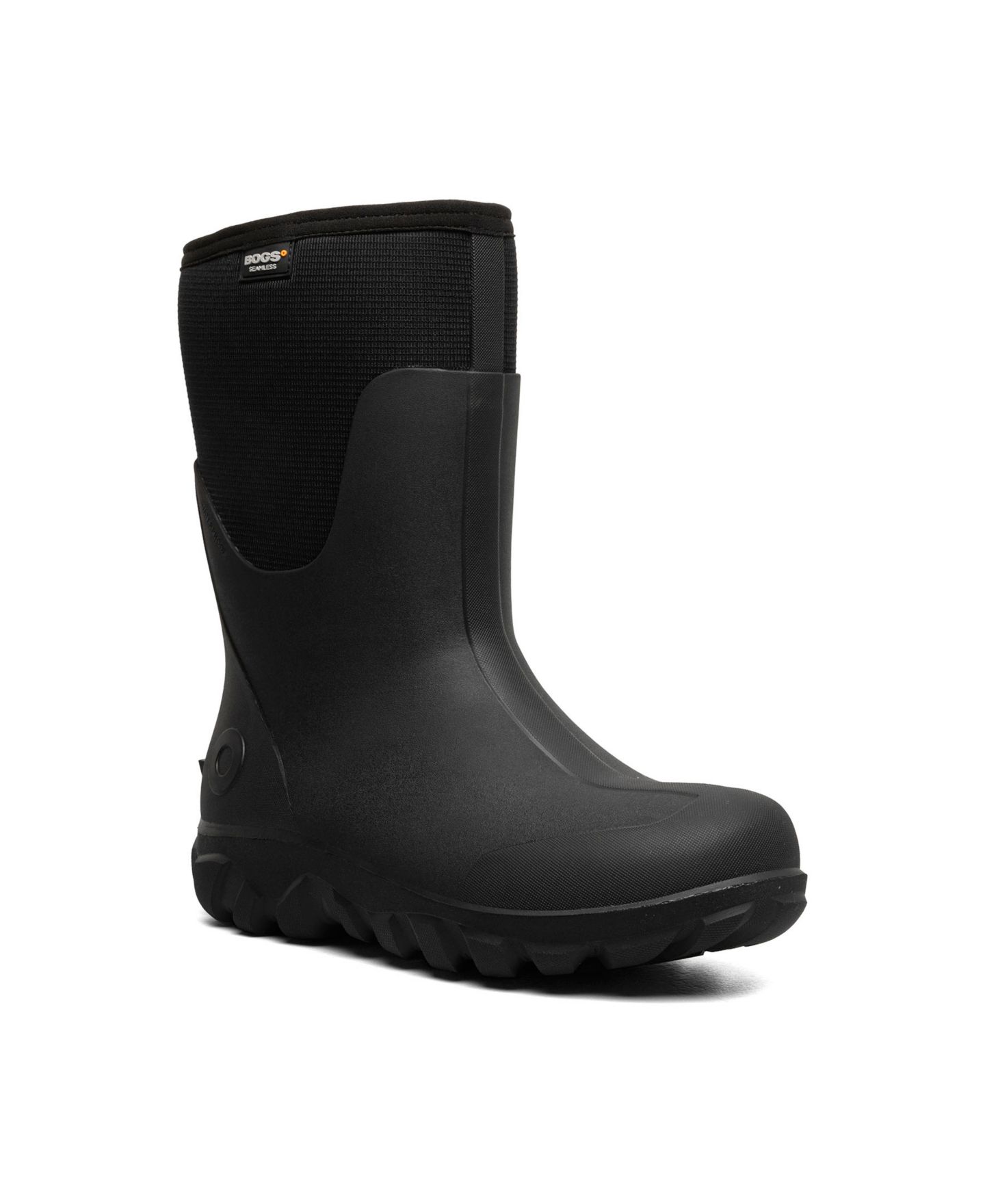Мужские ботинки BOGS Classic Seamless Mid Boot, цвет: Чёрный — фото 3