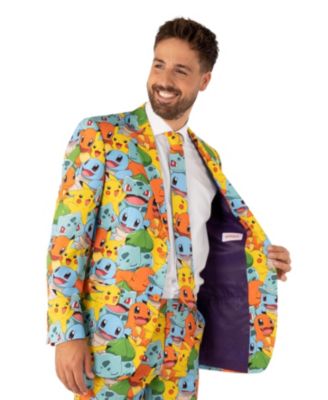 Men's Suit - Pokemon - Multicolor