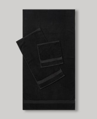 CLOSEOUT! Iconic Cotton Terry 3 Piece Bath Towel Set