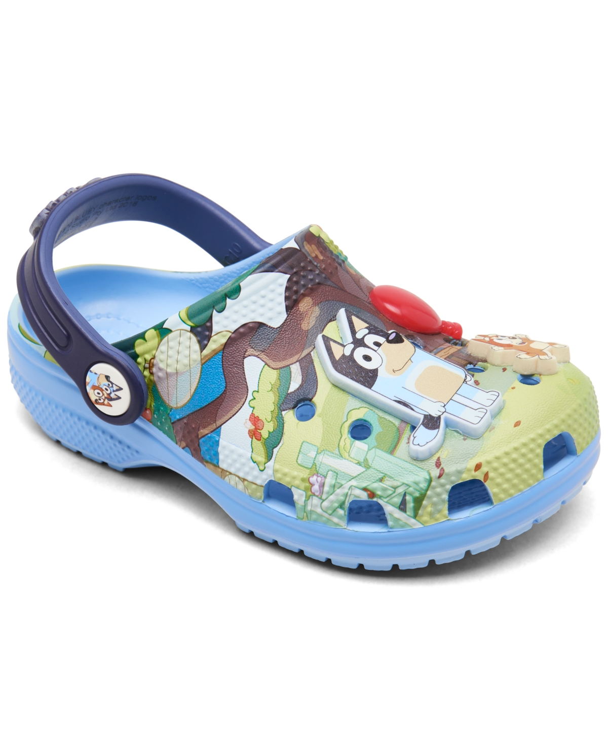 Crocs Toddler Kid's X Bluey Classic Clogs From Finish Line In Multicolor