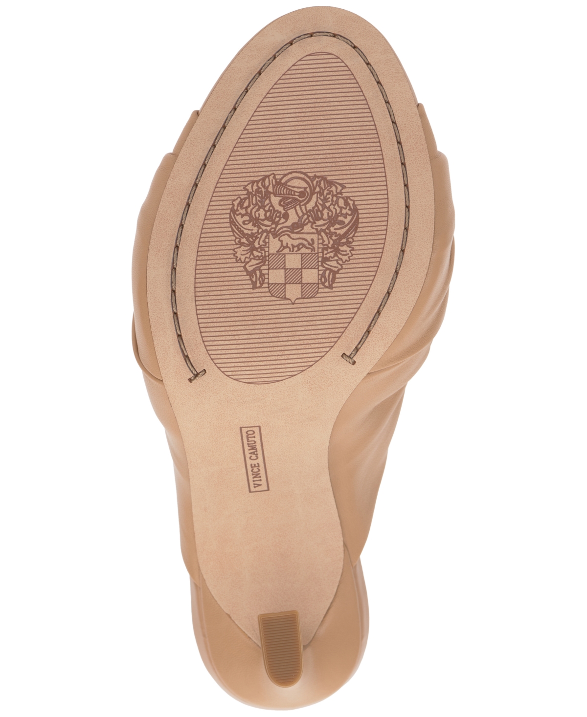 Vince Camuto Women's Patie Ruched Knot Hardware Dress Sandals