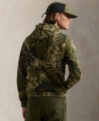 Polo Ralph Lauren Men's Palm-Camo Double-Knit Hoodie - Macy's