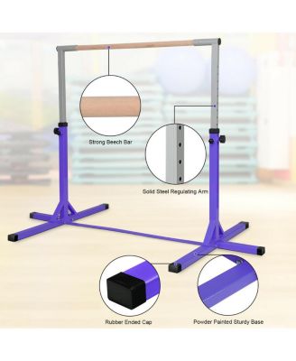 Adjustable Gymnastics Horizontal Bar for Kids