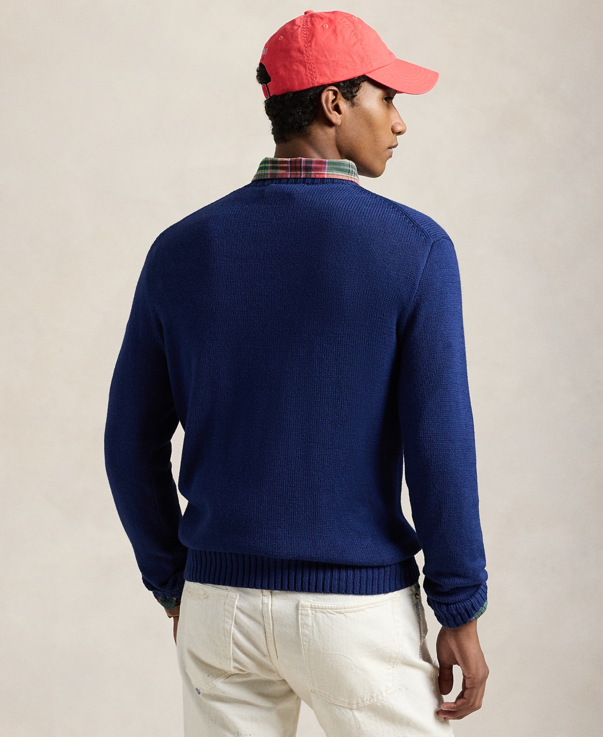 Polo Ralph Lauren Men's Polo Bear Cotton Sweater - Cr24 Freshwater Tahiti Bear