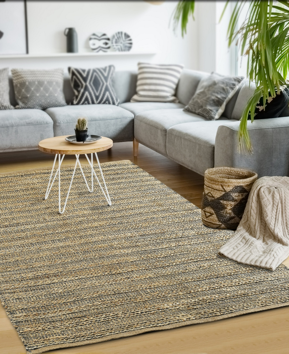Lr Home Nancy Natur-336 7'9" x 9'9" Area Rug