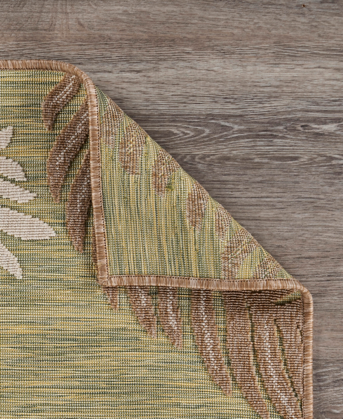 Lr Home Haven HVN81606 Outdoor Area Rug - Green