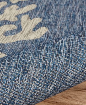 Nassau NASS810B 5' x 7' Outdoor Area Rug