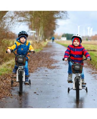 18 Inch Kids Bike with Kickstand and Coaster Brake for 4-8 Years Old