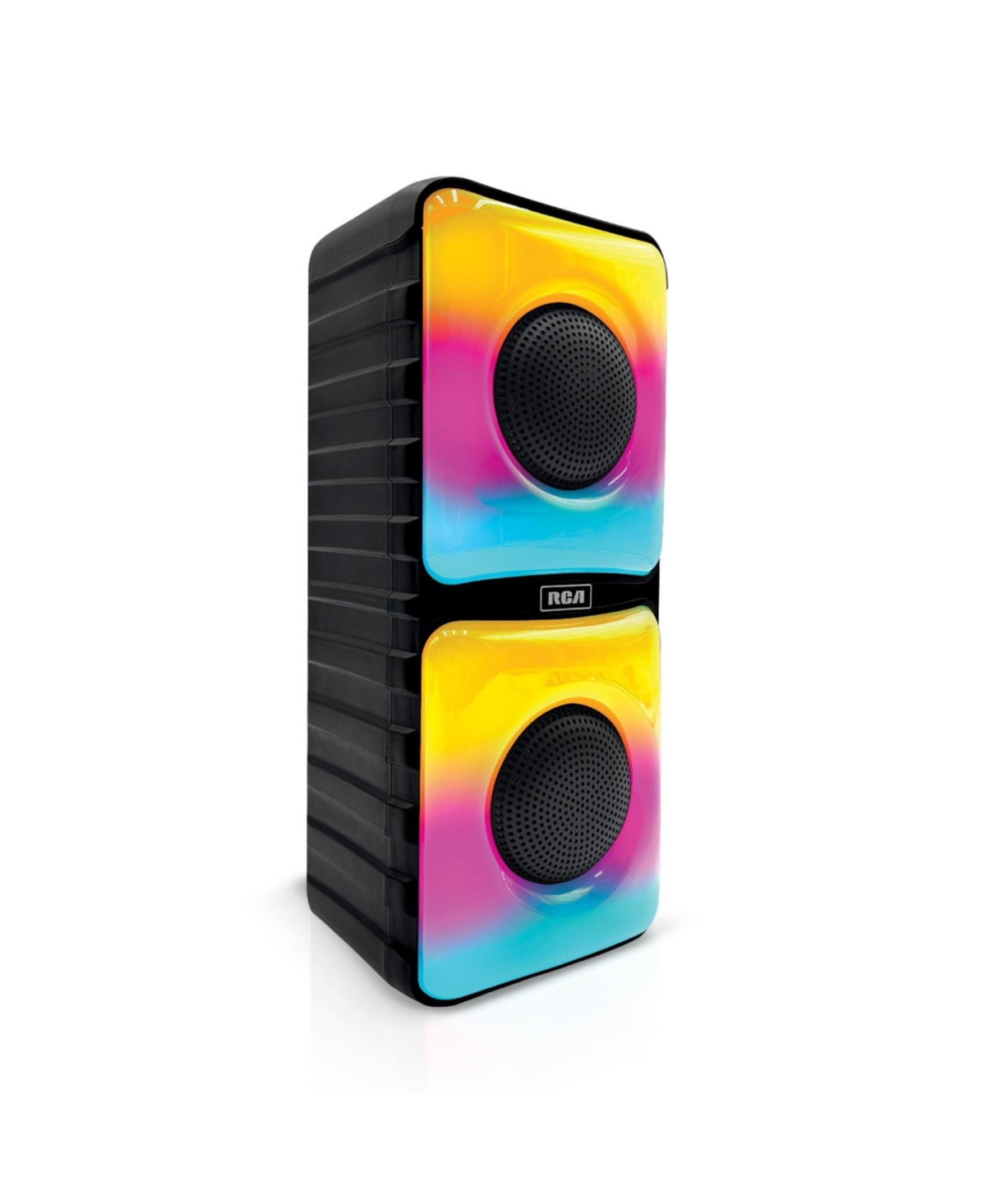 Rca Disco 204 Flame Effect Bluetooth Party Speaker, Dual Woofer