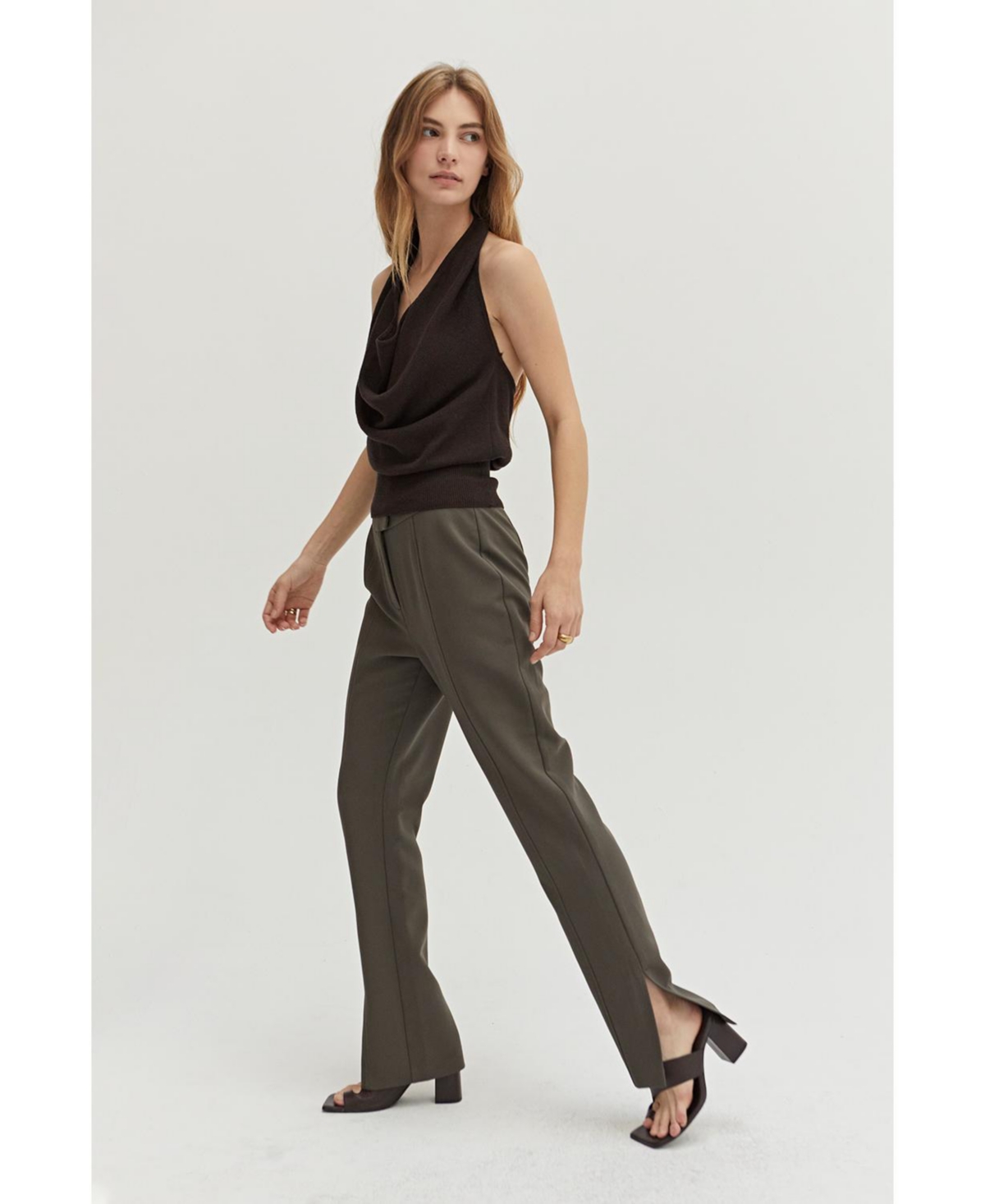 Crescent Women's Charlie Straight Leg Trousers