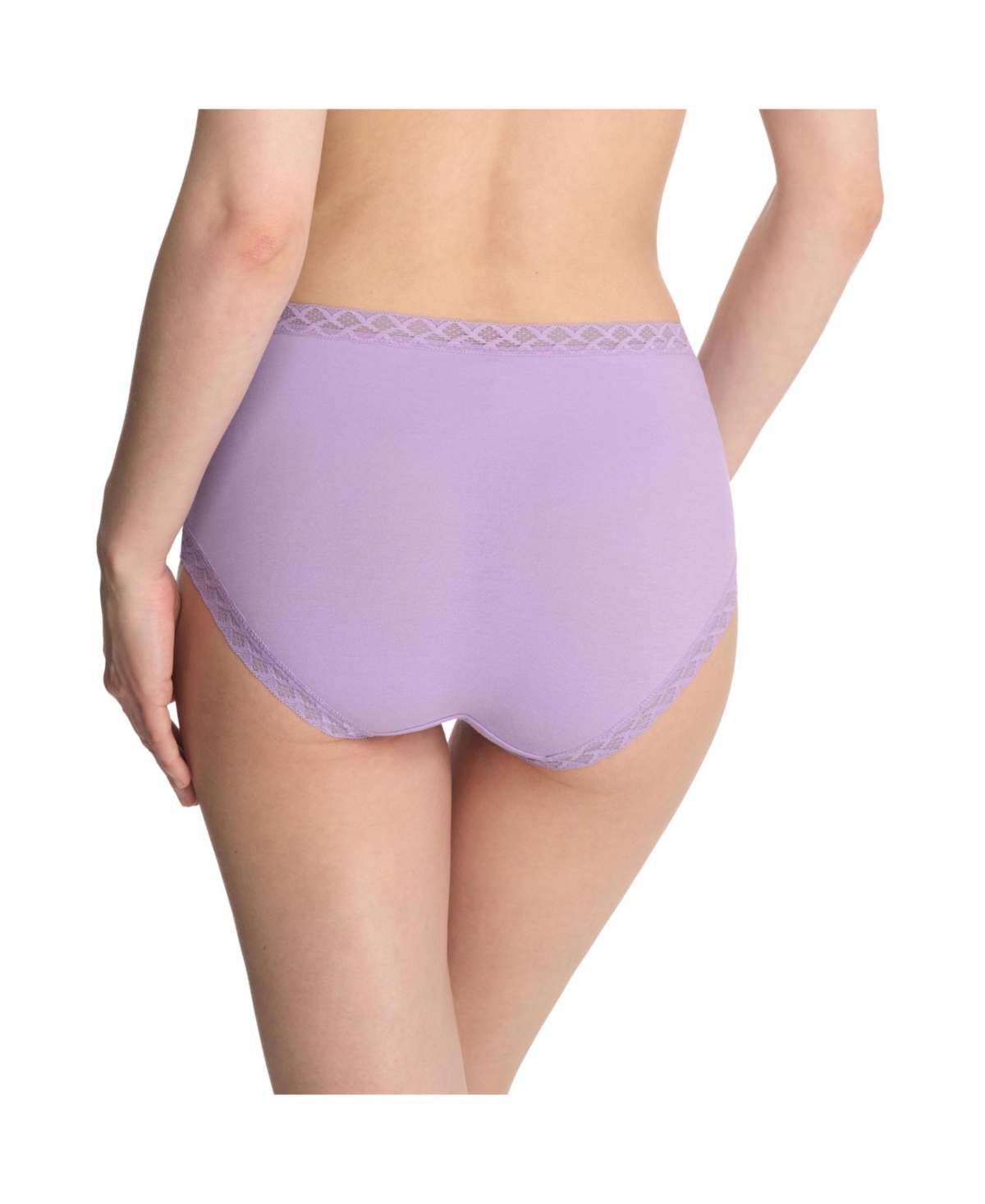 Natori Women's No-show Pima Cotton Bliss Full Brief Panty