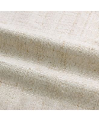 Linen Slub Blackout Grommet Pair (2 Panels), 52"×84"