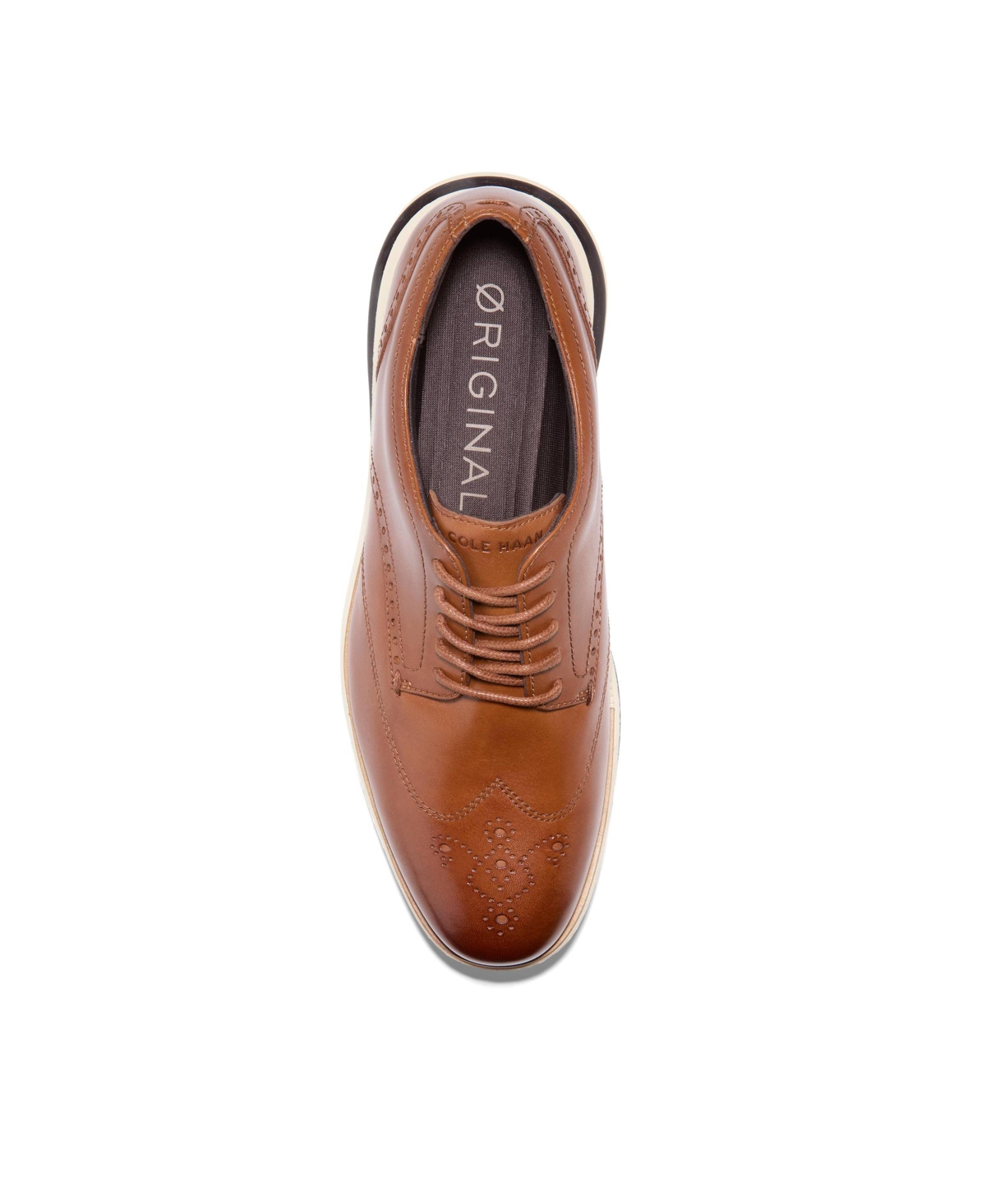 Cole Haan Men's Energy One Wing Lace-Up Oxford - British Tan-Java-Ivory