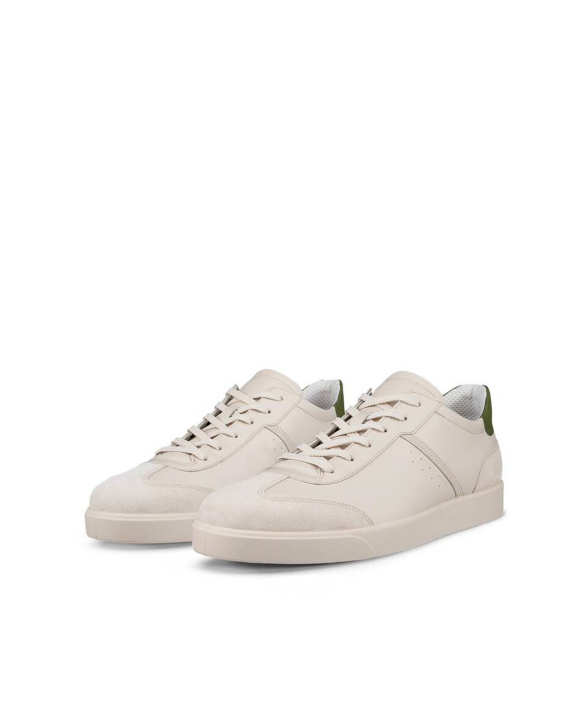 Ecco Street Lite Low Top Sneaker In Limestone,acorn
