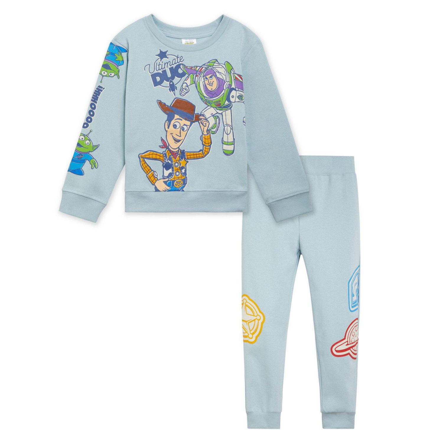 Toddler Boys 2T- 5T Fleece Sweatshirt and Pants Set