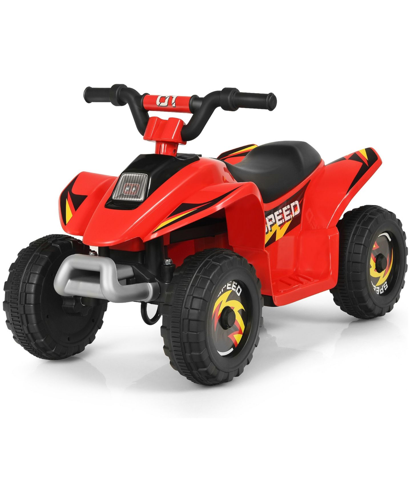 Детские игрушки HONGGE Kids ATV Ride On Toys, 6V Electric 4 Wheeler, Headlights, Ages 2-5 — фото 2