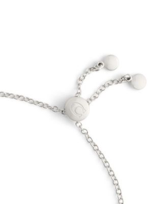 COACH Faux Stone Signature Pav Star Slider Boxed Bracelet 14290₽