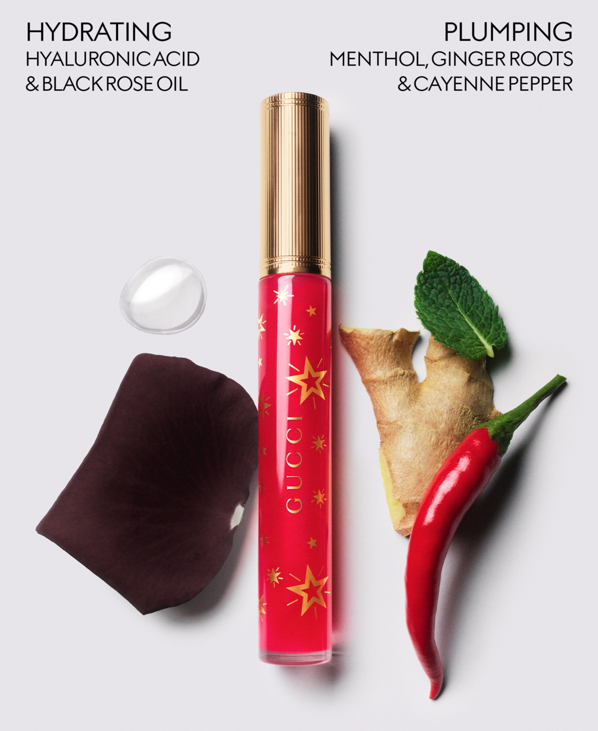 Gucci Gloss A Levres Hydrating & Plumping Lip Gloss In 219 - Bertha Pink