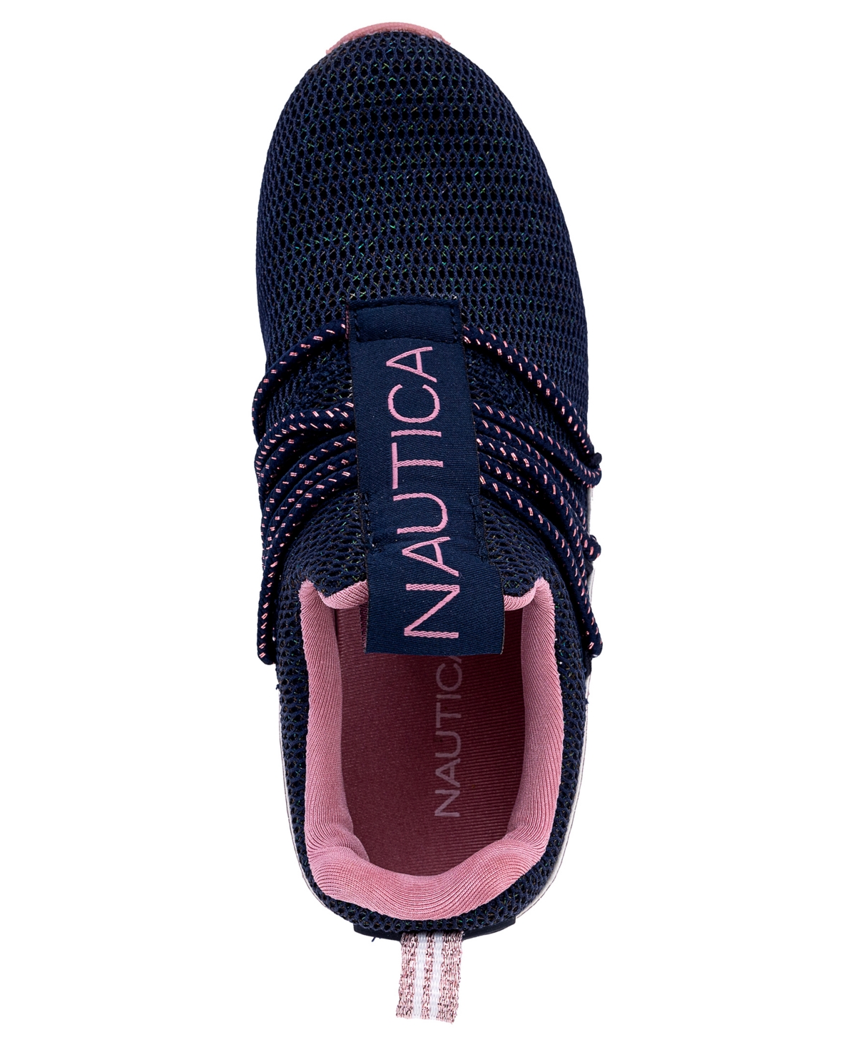 Nautica Little and Big Girls Benton Griffin Athletic Sneaker - Pink Metallic