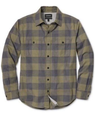 Мужская приталенная фланелевая рубашка в клетку Buffalo Bonobos Bonobos 22090₽