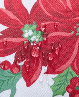 Easy Care Holiday Tablecloth, 60" x 102"