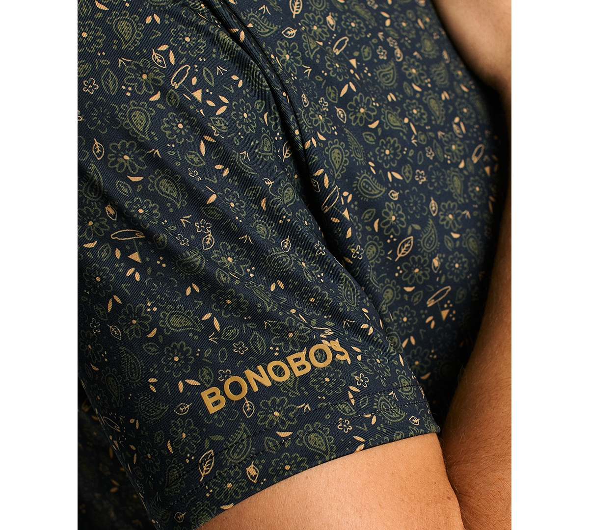 Bonobos Men's Paisley Performance Polo