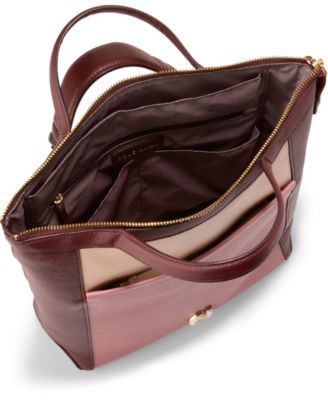 Cole Haan Grand Ambition Small Convertible Leather Backpack - Macy's
