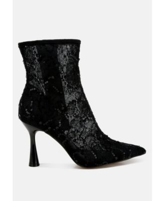 Rag Co Samia Sequin Lace Boots Macy s