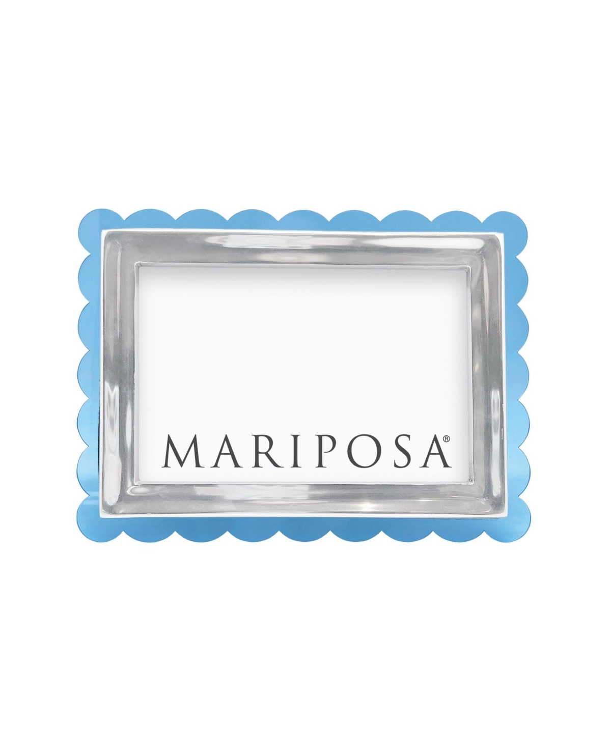 Mariposa Acrylic Scallop Picture Frame, 4 X 6 In Multi