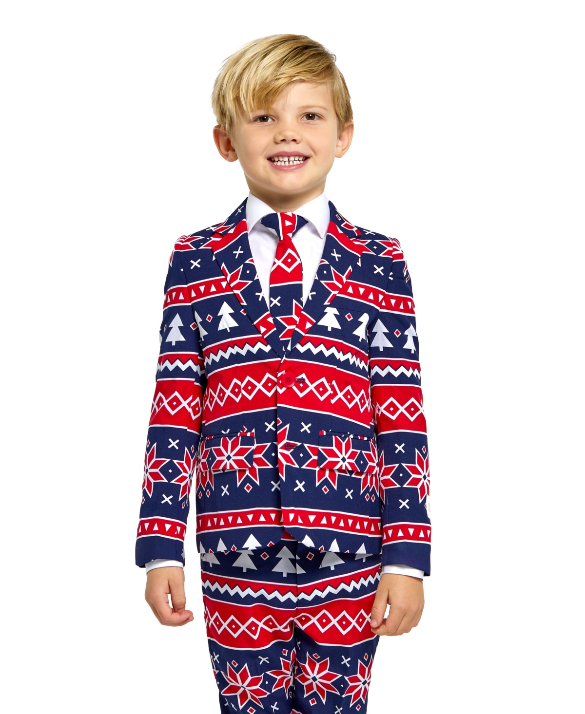 OppoSuits Little Boys Nordic Noel Christmas Suit