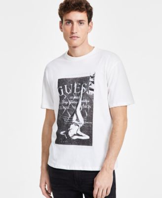 Men's Regular-Fit Guess Girl Poster Graphic T-Shirt
