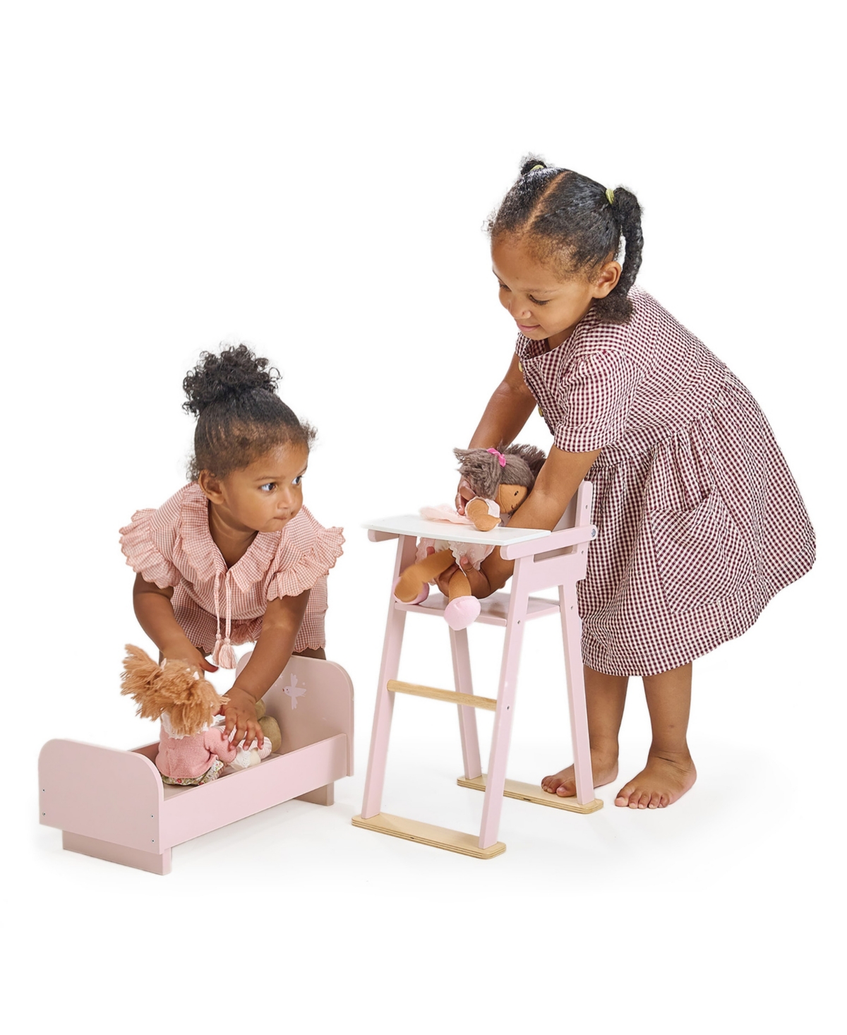 Shop Mentari Toys Baby Doll High Chair In Multi