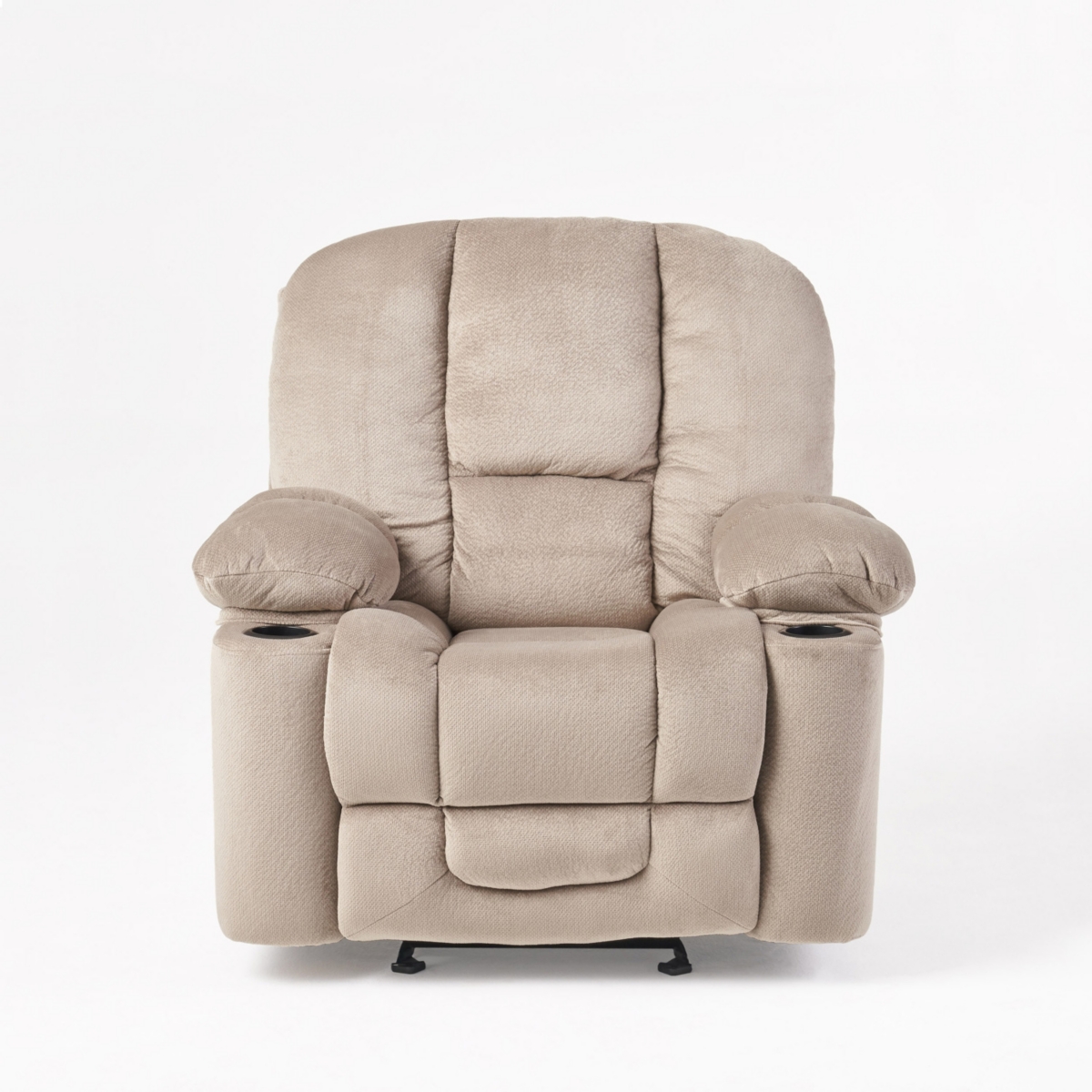 Streamdale Luxurious Manual Recliner in Coffee