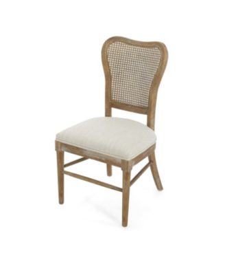 Vintage Rattan Dining Chair: Retro Charm, Premium Comfort Set of 2