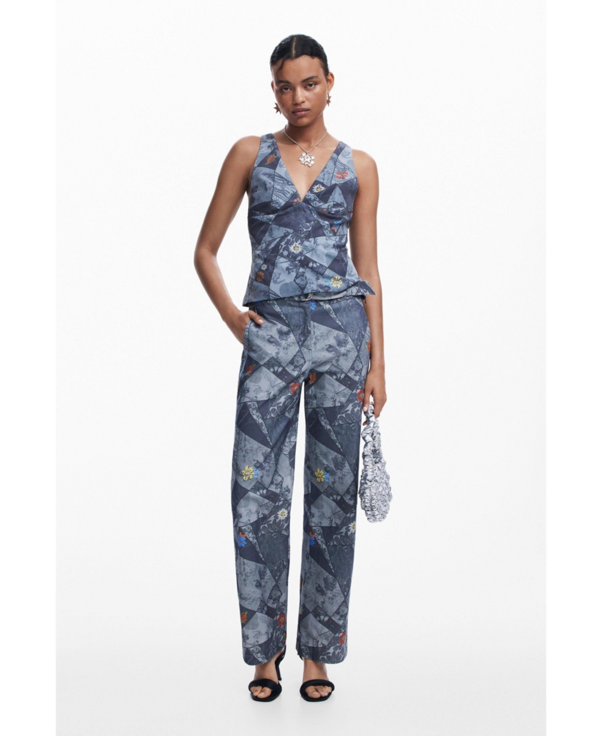 Desigual Women's Patchwork tank top