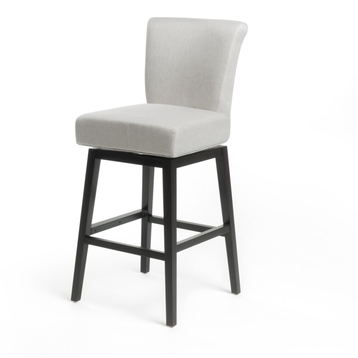 Streamdale Furniture Beige Swivel Counter Stool: Comfort, Convenience, And Style For Any Room - Beige+black