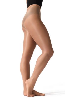 Girls Ultra Shimmery Footed Tight