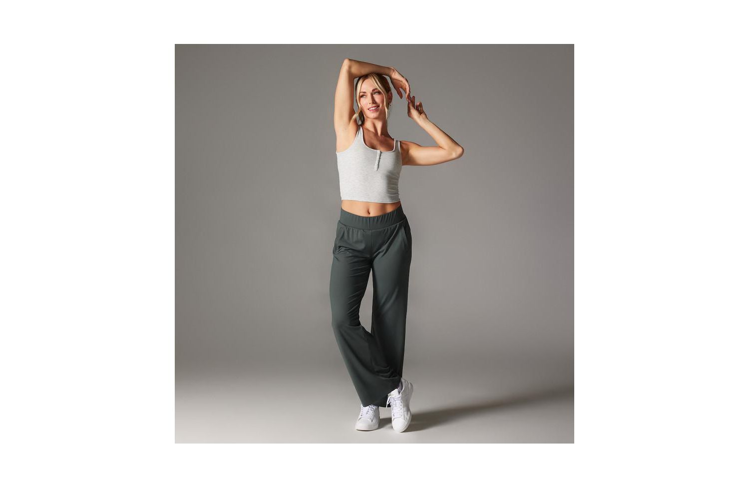 Women's Fitted Henley Tank