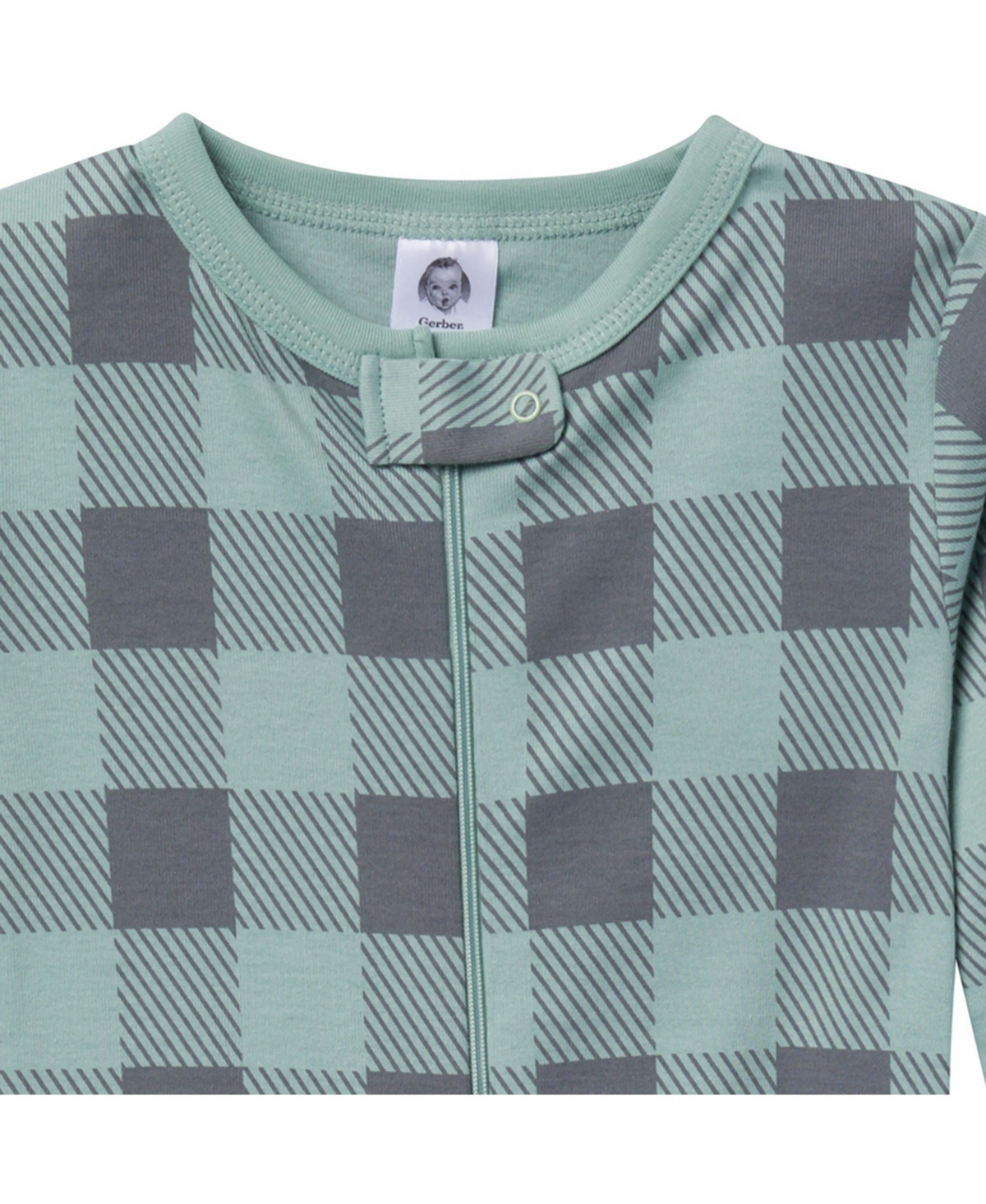 Gerber Baby Boys Baby Snug Fit Footed Pajamas, 2-Pack,- Desert animals