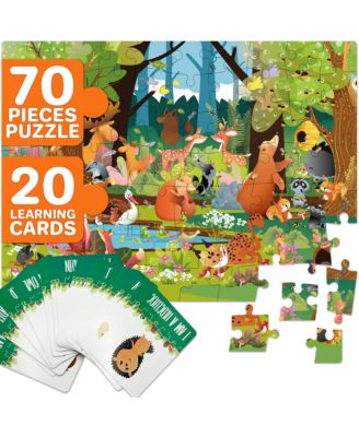 70 Pieces Search & Find Riddle Kids Puzzles 4-6 Years Old