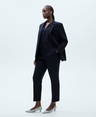 Women's Buttons Detail Suit Vest