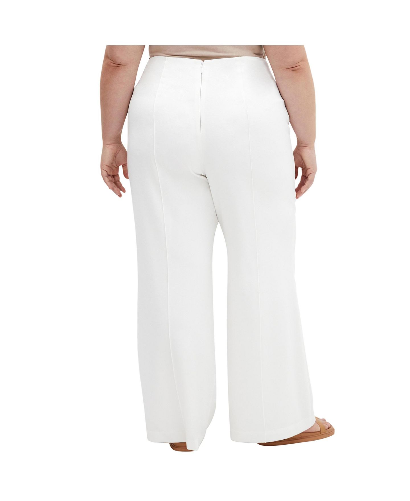 Женские брюки CITY CHIC Plus Size Bria Pant, цвет: Слоновая кость — фото 2