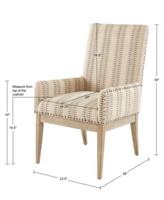 Rika Dining Arm Chair, Set Of 2