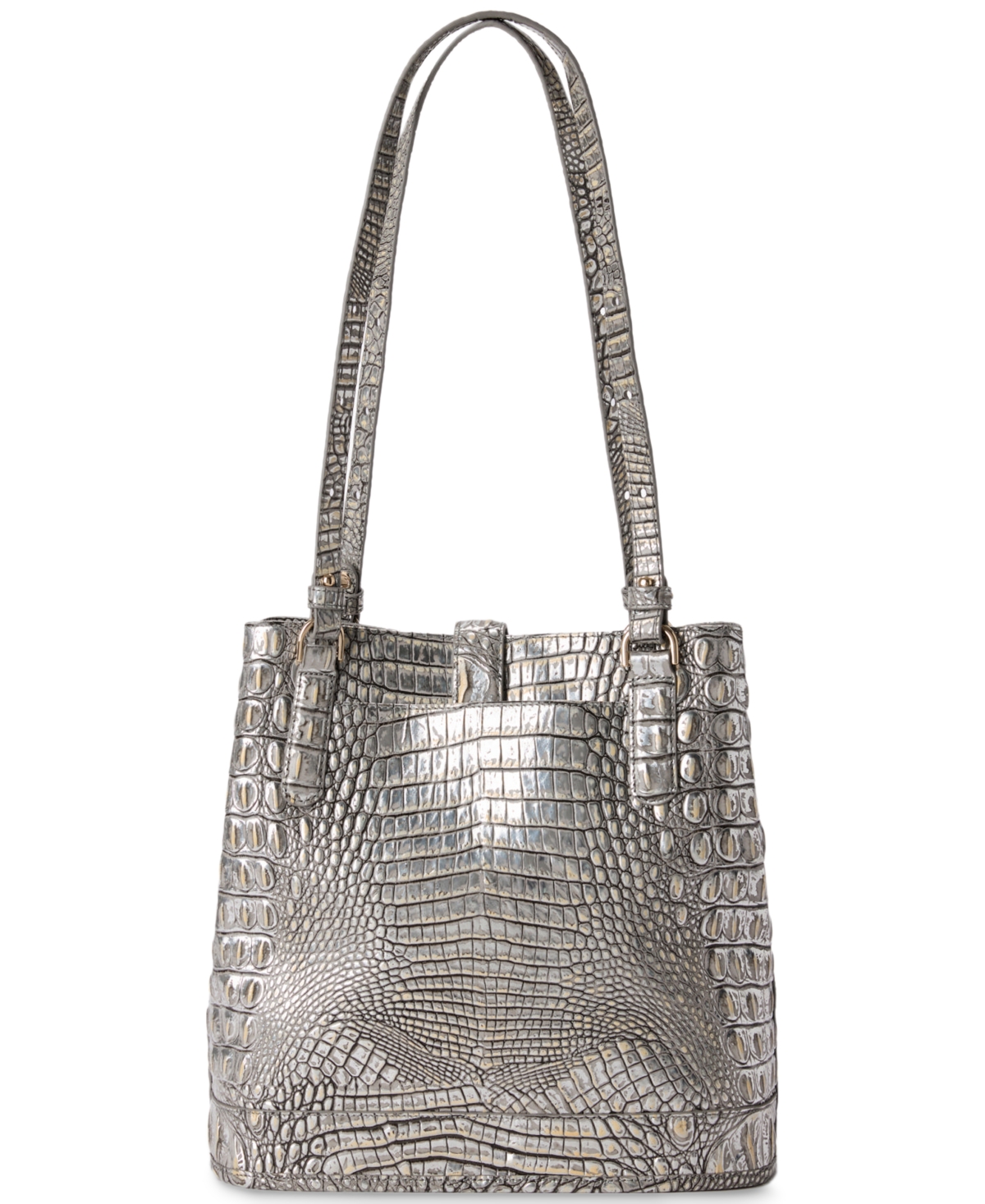 Brahmin Fiora Melbourne Leather Bucket