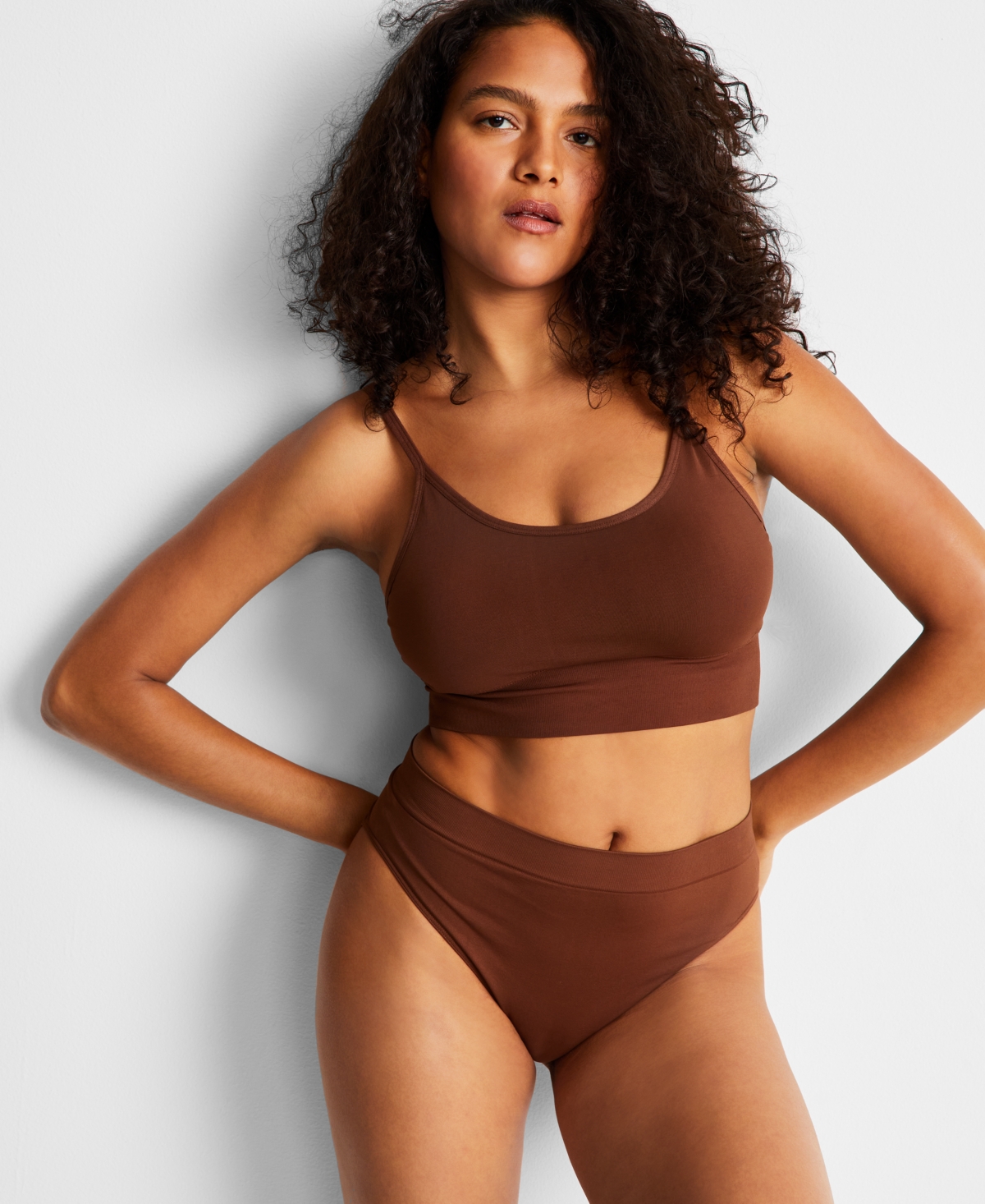 State Of Day Women's Seamless Bralette, Created For Macy's In Misu Tira