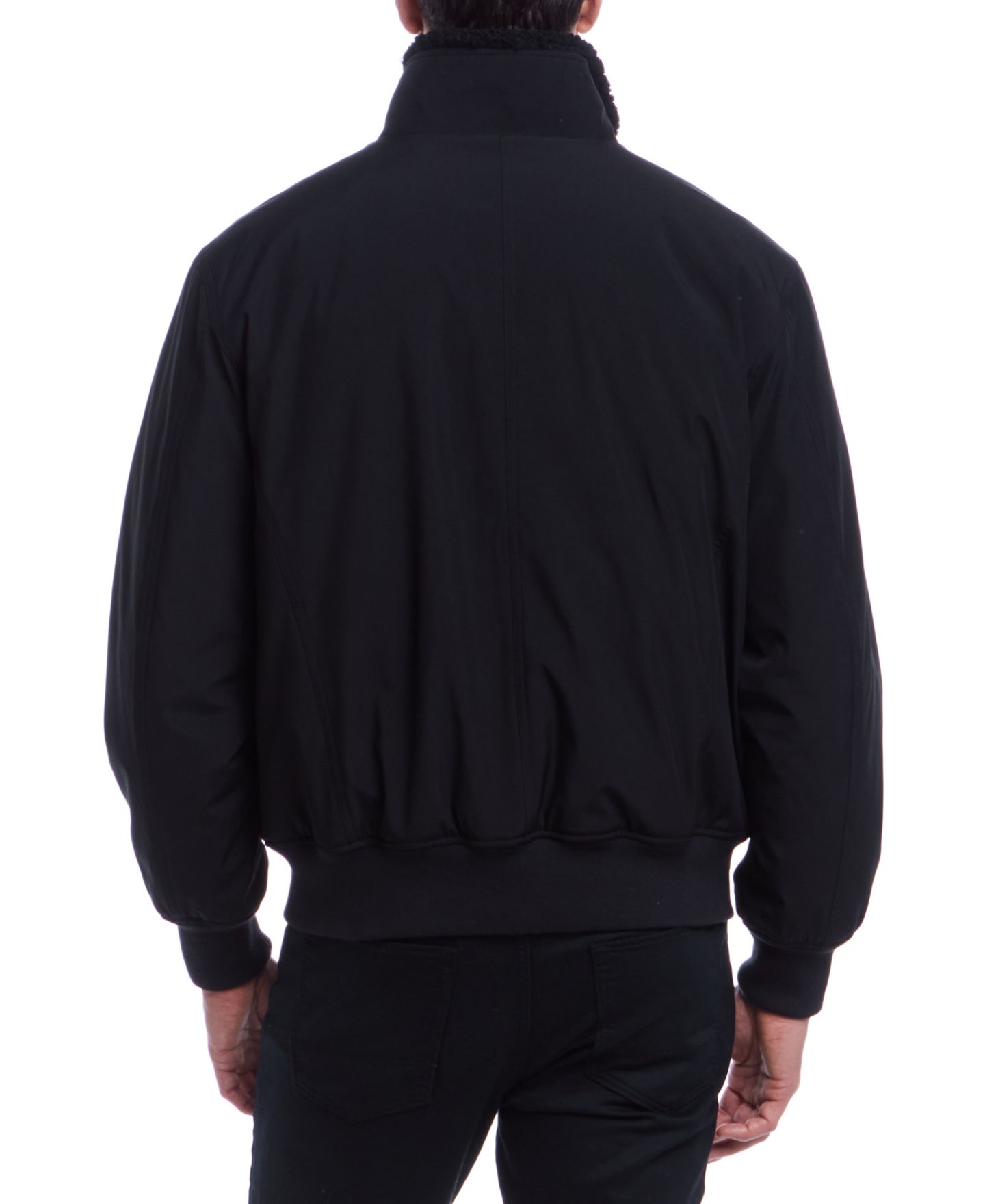 Мужская куртка Weatherproof Flex Tech Bomber, цвет: Чёрный — фото 2