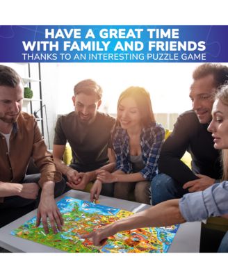 3 Pack Puzzles for Kids Ages 8-10 and Adults - World, USA Map & Space