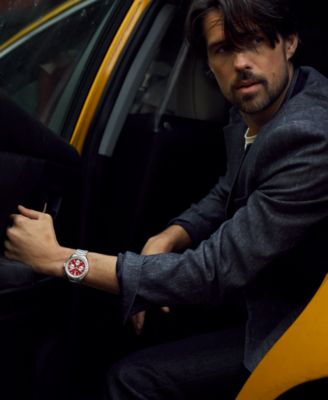 Men's Chronograph Lunar Pilot Stainless Steel Bracelet Watch 44mm