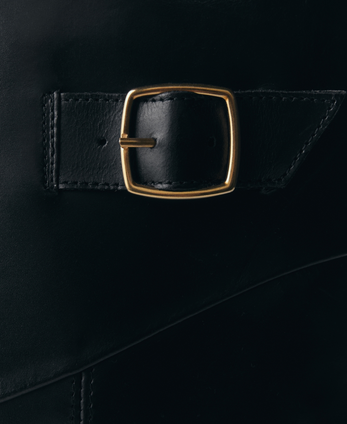 Mango Boots Black In Black