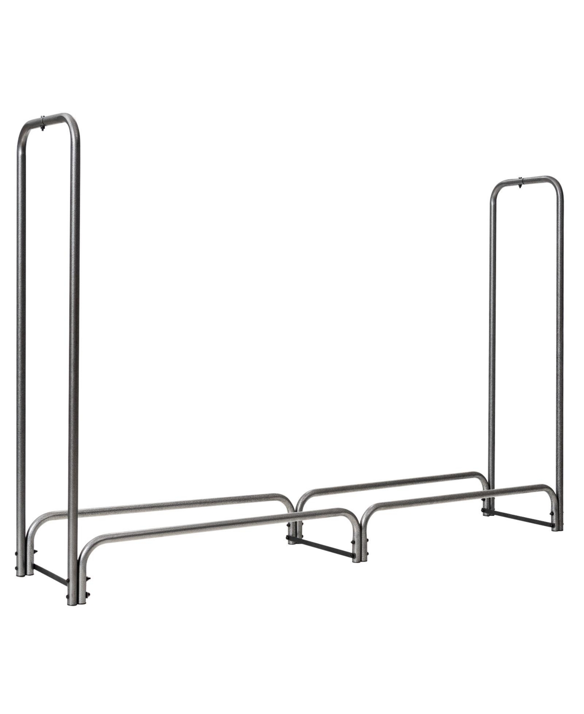 Firewood Storage Log Rack-6 Feet - Grey